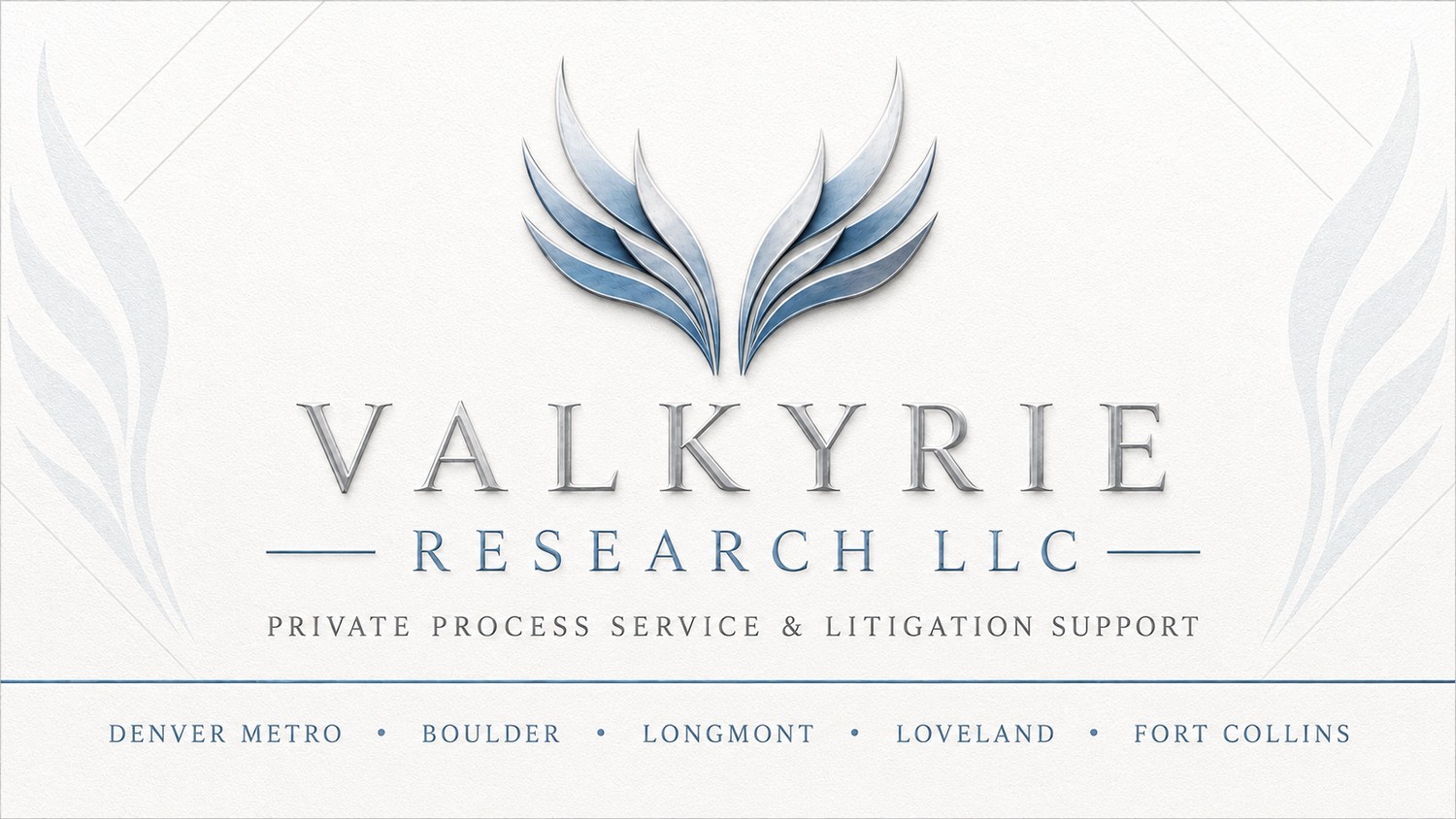 Valkyrie Research LLC business card preview